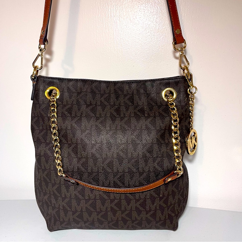 NWOT Michael Kors Coated Canvas Handle Bag